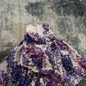 Purple multi color dolce and gabbana toddler dress. 9-12 months